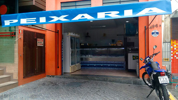 Fachada da Peixaria Santa Clara Morumbi
